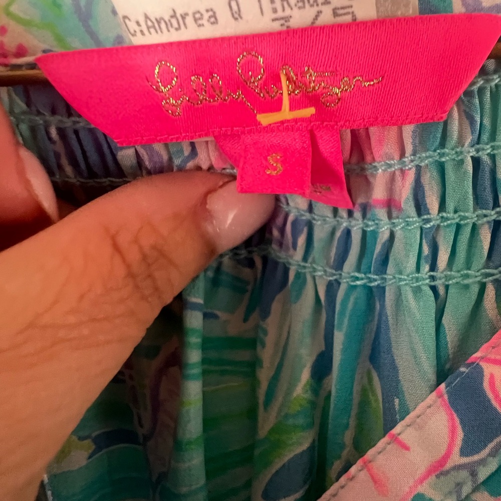 Lilly Pulitzer Elsa Small Multi Swizzle In Pineapples silk